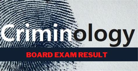 board exam result criminology 2024|P.